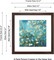 11x11 Picture Frame Set of 6 with Real Glass for Pictures 8x8 with Mat or 11x11 Without Mat, Wall Gallery or Tabletop display Photo Frames in Walnut